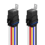 Ronybuy 5-pin Waterproof Relay Kit 40/30 Amp 12v Switch With Harness.... Fixed Price $19.85.