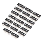 Uxcell 20 Pcs Black Dip Switch 1-8 Positions 2.54mm Pitch For Circuit Breadbo.... Fixed Price $26.59.