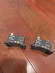 Pack Of 2 Units Rpf2ab7 Schneider Din Rail Or Panel Mount Relay 30a 2no 24v Ac. Fixed Price $25.00.