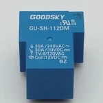 1pc Brand New Gu-sh-112dm 12vdc Goodsky Power Relay 30a 240vac 4-pin. Fixed Price $12.60.