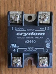 Crydom A2440 Solid State Relay 40a 240vac Output 90-280vac Input Ssr. Fixed Price $45.00.