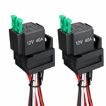 Fused Relay 40a 12vdc 4-pin Spst With Harness Socket And 30a Led Fuse (2-pack). Fixed Price $25.54.