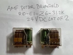 Amf Potter Brumfield R10-e-z6-s1.2k Relay 24vdc Lot Of 2! Fast Shipping! Working. Fixed Price $18.95.