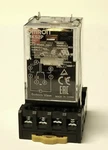 Omron Mks2p 250 Vac 30 Vdc Relay W/ 17x8cx Base Socket Pfc A1 Retainers. Fixed Price $30.00.