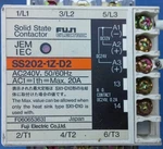 Fuji Electric Ss202-1z-d2 Solid State Contactor F06065363i W/ Heat Sink Sx1-d10. Fixed Price $50.00.