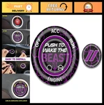 Push Start Button Cover For Dodge Challenger Charger Durango Ram 1500 2015-2025. Fixed Price $37.99.