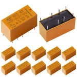 12pcs Dpdt Relay 12v Coil 8 Pin 2no 2nc Mini Pcb Power Relays Hk19f-12v. Fixed Price $21.17.