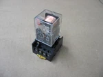 Omron Mks3p Plug-in Relay 2pdt 24vdc 10a/250vac W/base P9199. Fixed Price $14.99.
