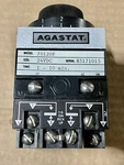 Agastat 70120f Time Delay Relay W/24vdc Coil, 1-10 Minutes, 120/240vac 1/4 Hp. Fixed Price $50.00.