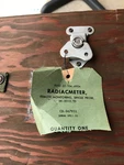 1962 Canadian Military Rh Nichols Remote Monitoring Radiacmeter Im-50157/td Usn. Fixed Price $595.00.