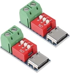 Umlife 2pcs Usb-c Pd Trigger Board Module Pd/qc Decoy Fast Charge Usb Type. Fixed Price $17.95.