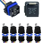 Liubaiwuqustars 5-pin Relay 40/30amp Waterproof Automotive Kit, 12v Rel.... Fixed Price $35.52.