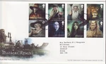 Gb Stamps First Day Cover Magical Realms, Wizard, Lion, Wand,potter Shs Hat 2011. Fixed Price $5.35.