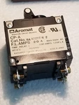 National/aromat Cp-a On/off Switch With Circuit Breaker 20amp 100vac -250vac Nos. Fixed Price $30.00.