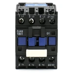 3-pole Ac Contactor Cjx2-1801 220vac Coil, 3no+1nc Auxiliary, 660v 3-phase, Din. Fixed Price $27.95.