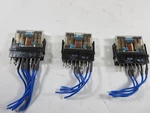 Nais, Nc4d-dc24d, Relay, With Nais Nc4-ss Base Socket, 3 Units Per Lot. Fixed Price $30.00.