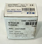C316fna3d - Cutler Hammer Thermal Overload Relay, 0.4-0.63 A Series A2 New. Fixed Price $275.00.
