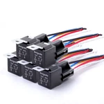 5 Pack 12v Relay Pin 40amp Heavy Duty Automotive Relays 12 Awg Harness Set Wit. Fixed Price $27.01.