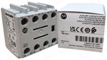 Allen Bradley 100-fa31 Auxiliary Contact Front Mount, 3 No / 1 Nc. Fixed Price $33.50.
