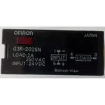 1pc New Omron G3r-202sn 24vdc 2a 250vac Solid State Relay Free Ship. Fixed Price $24.35.