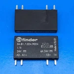 1pc Finder 34.81.7.024.9024 Solid State Relay 2a 24vdc 4 Pins. Fixed Price $24.99.