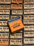 Westinghouse Type Mw Overload Relay Heaterelements - Many Sizes. Fixed Price $7.79.