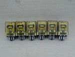 (6) Deltrol Controls Milwaukee 8 Pin Relay , 10624-1. Fixed Price $26.00.