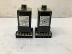 Macromatic Ss 51622-10b Timing Relay 120 V 10 Amps Lot Of 2 With Base. Fixed Price $75.00.