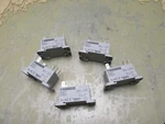 Lot Of 5x Telemecanique Rpf2ajd 12vdc Enclosed Power Relays 4*o-16.5. Fixed Price $30.00.