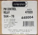 Joslyn Clark 5u4-76 Type Pm Relay 5u4 76 120 Vac 4 No Contacts 10 Amp. Fixed Price $250.00.