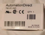 New In Box Automationdirect 782-2c-24d Control Relay. Fixed Price $35.00.