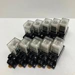 Omron My2n-d2 Power Relay 24vdc W/ Sockets Lot Of 10 New. Fixed Price $187.98.