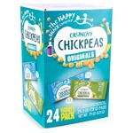 Crunchy Chickpeas Variety Pack 24 X 1 Oz ( Sea Salt & Balsamic Vinegar Flavor.... Fixed Price $42.89.