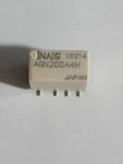 5 Pcs, Agn200a4h Relay, Nais, Dpdt, 4.5 V, 1 A 30 V. Fixed Price $10.00.