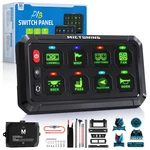 8 Gang Switch Panel Led Light Circuit Control Relay System Box For Car Truck Utv. Fixed Price $88.91.