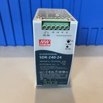 Mean Well Sdr-240-24 Dc24v 10a Power Supply 88 264 Vac 24 Vdc/10 A 240w Din-rail. Fixed Price $100.00.
