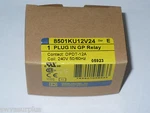 Square D 8501ku12v24 General Purpose Relay, 240 Volt Coil, New. Fixed Price $21.23.