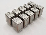 10pc Finder 55.33 General Purpose Relay Plug-in Mount 10a 250vac 3pdt Coil 24v. Fixed Price $55.00.