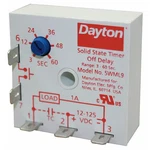 Dayton 5wml9 Single Function Encapsulated Timing Relay, Square, Off Delay, 1. Fixed Price $36.89.