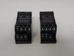 Omron Pyfz-14-e Relay Socket 4 Pole 6a (lot Of 2) Nnb. Fixed Price $13.99.