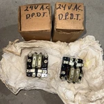 Two Potter & Brumfield Power Relay Dpdt 24vac 265521-1 Nos. Fixed Price $49.99.
