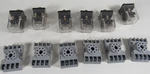 Lot Of 6 Potter & Brumfield Krpa 11ag 120 Kpra-5ag-120 Relays + 27e122 Sockets. Fixed Price $24.47.