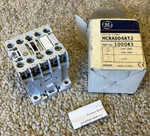 Ge Mcra004atj Contactor 120 Vac Coil With 4 X No Aux. Fixed Price $24.99.