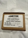 Ametek Liquid Level Control Ac Sensor 1500-d-l1-s8 110-120v 50/60hz. Fixed Price $98.00.