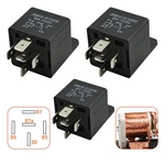 3 Pcs 00432101 5-pin 12v 40a Multi-purpose Relay Heavy Duty - Replaces 430. Fixed Price $21.99.