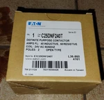 Eaton Definite Purpose Contactor C25dnf240t Series E1 2 Poles 24v 40 Amp. Fixed Price $15.00.