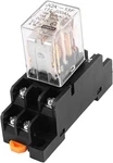 Aexit Dc12v 10a Relays Coil 8 Pin Dpdt Electromagnetic Power Relay W Accessory P. Fixed Price $20.23.
