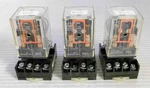 A.a. Electric Aae-a201-m Relay 10a 230vac/28vdc With 0t08-pc Socket (lot Of 3). Fixed Price $44.25.