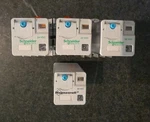 Lot Of 4 Magnecraft 750xbxm4l-24d Relays W Sockets (70-464-1 & Sk-cir8-ds) 24vdc. Fixed Price $75.00.