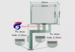 Qpi2d100l2p Touch Screen For Fanuc Qpi2d100l2p-f Total Control Quickpanel. Fixed Price $135.77.